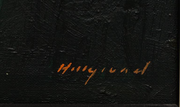 BENGT HILLGRUND, olja på duk, signerad.