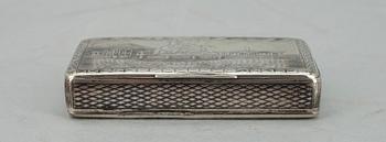 DOSA, silver, Moskva, 1800-talets slut. Vikt 106,5 g.