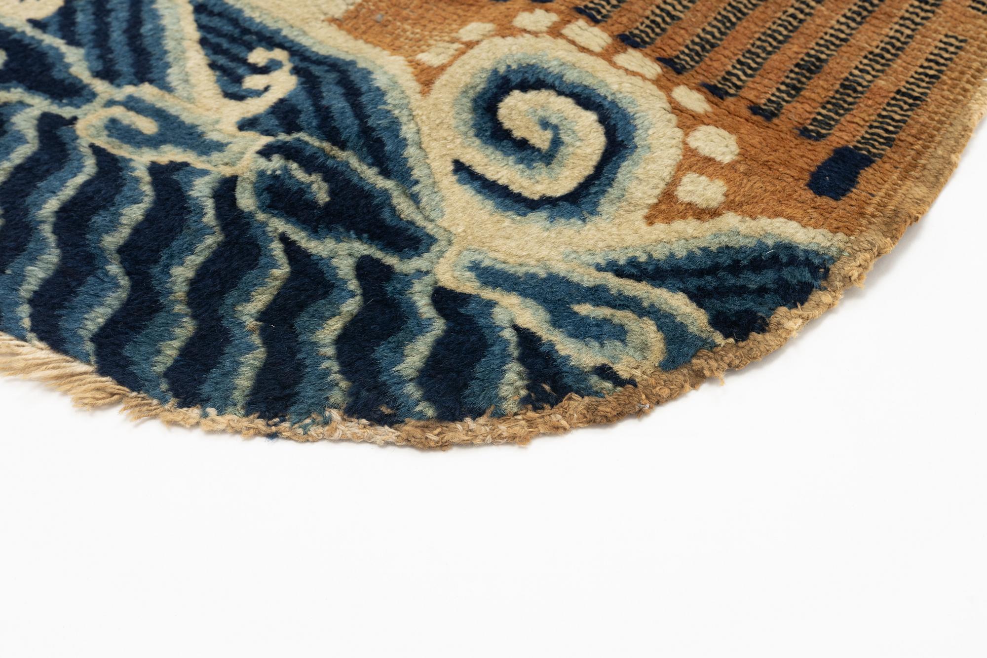An 19th century Ningxia 'RKO' rug, c 157 x 84 cm.