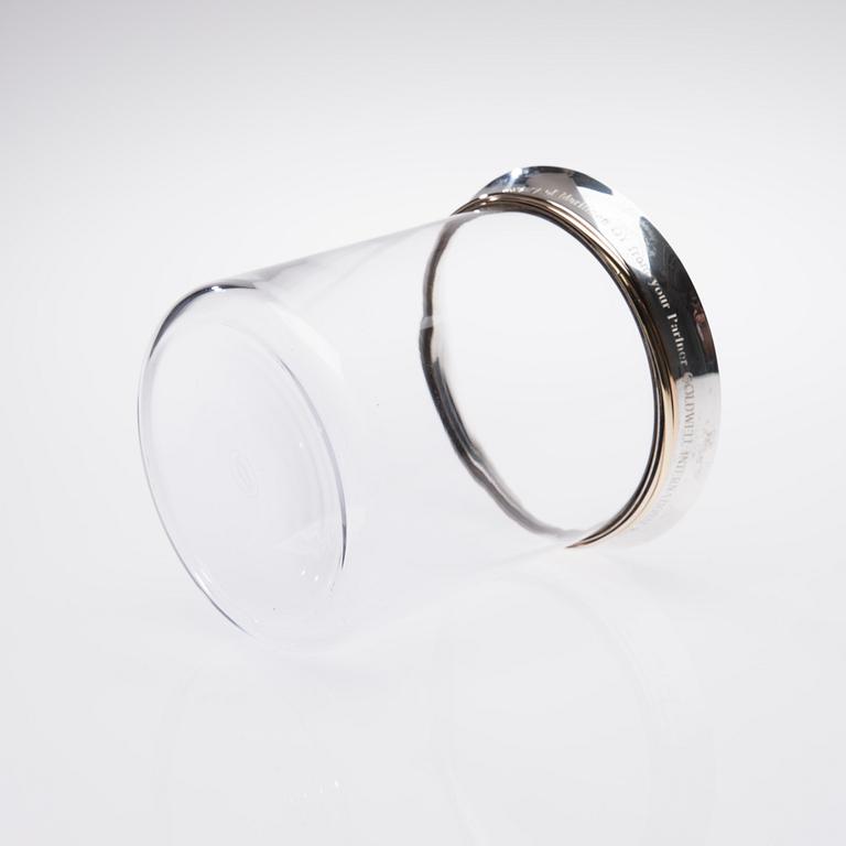 ISHINK, sterlingsilver och glas, Cartier, Paris.
