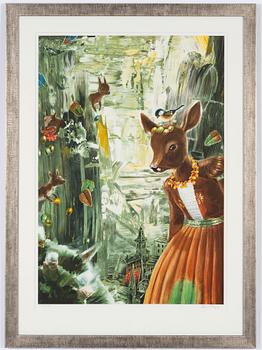 Ernst Billgren, "Äggvakt" – Ur portföljen "Vid vägens slut".