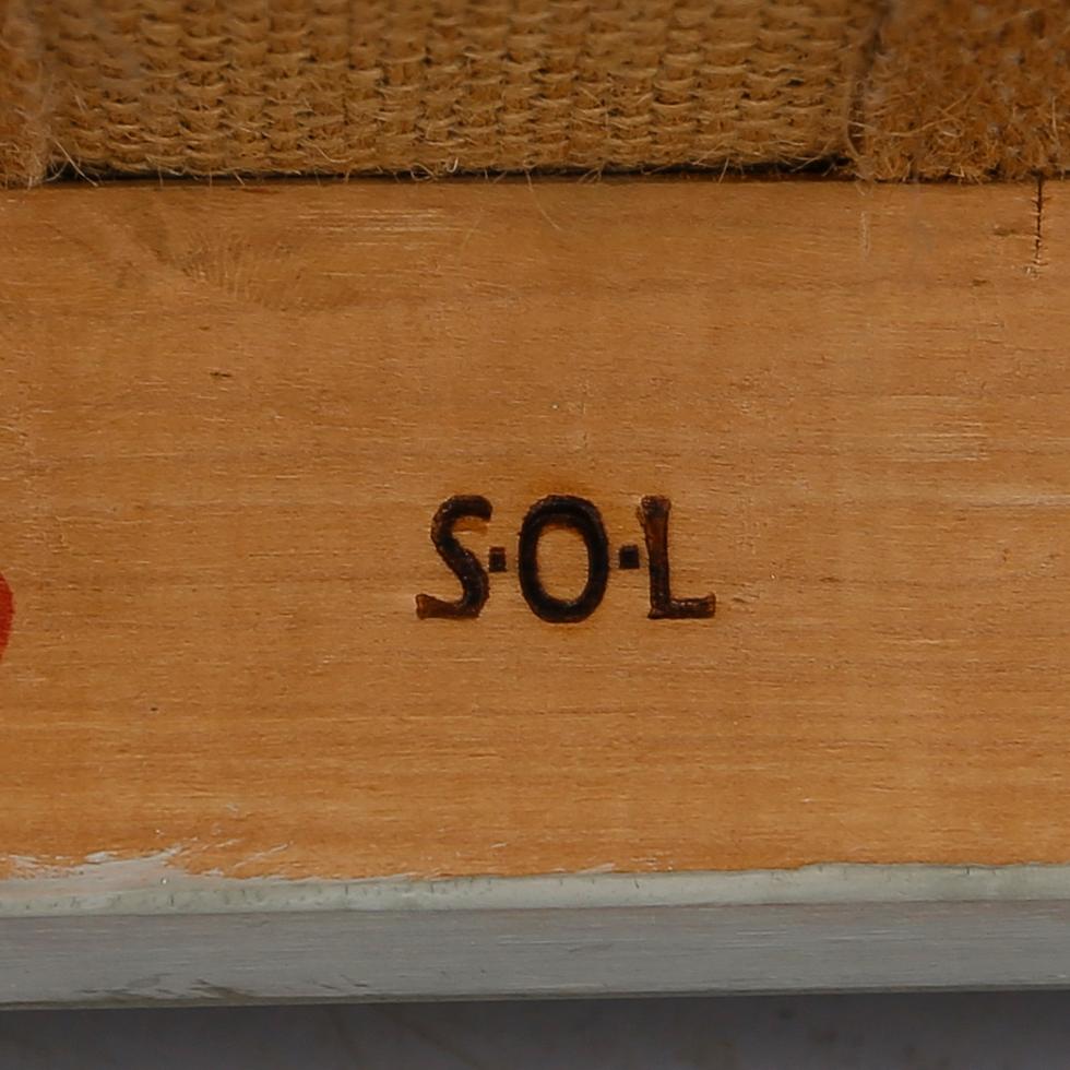 KARMSTOL, sk Gripsholmsstol, Solgården, 1900-talets andra hälft.