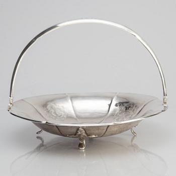 A Danish Silver Bowl, mark of Samuel Jacob Nicolai Prahl, Copenhagen 1851.