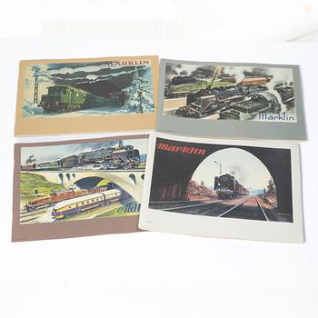 Märklin, Böcker och kataloger, 26 volymer.