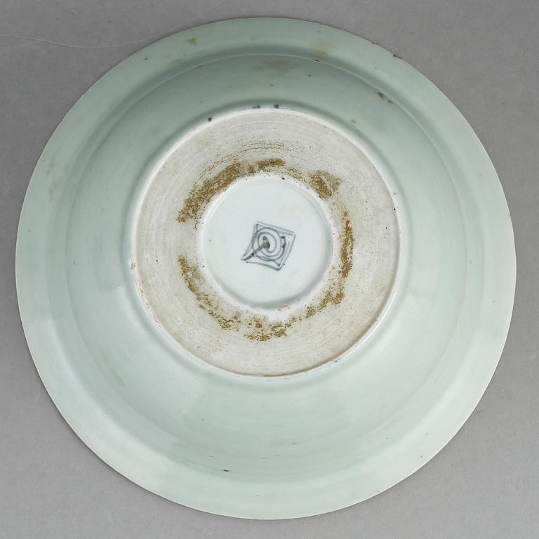 SKÅL, porslin, Kina, 1800-tal.