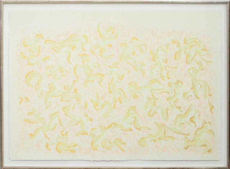 ANDERS KNUTSSON, Färglitografi, sign, numr 30/95 o dat 86.