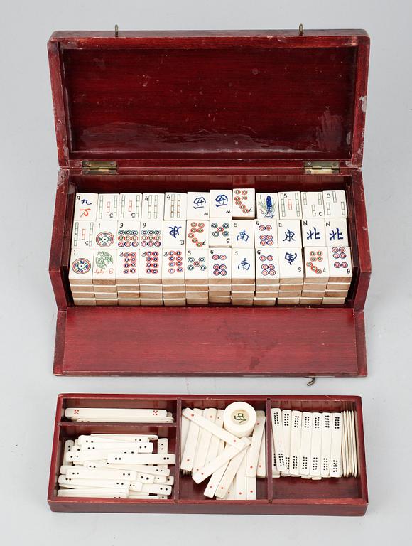 MAHJONGSPEL, sydostasien, 1900-tal.