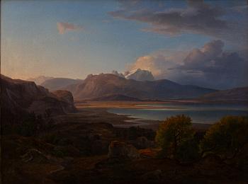 Christian Morgenstern, Vast mountain landscape.