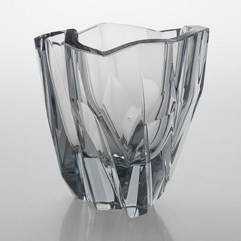 Tapio Wirkkala, maljakko, "Jäävuori", signeerattu Tapio Wirkkala Iittala -55.