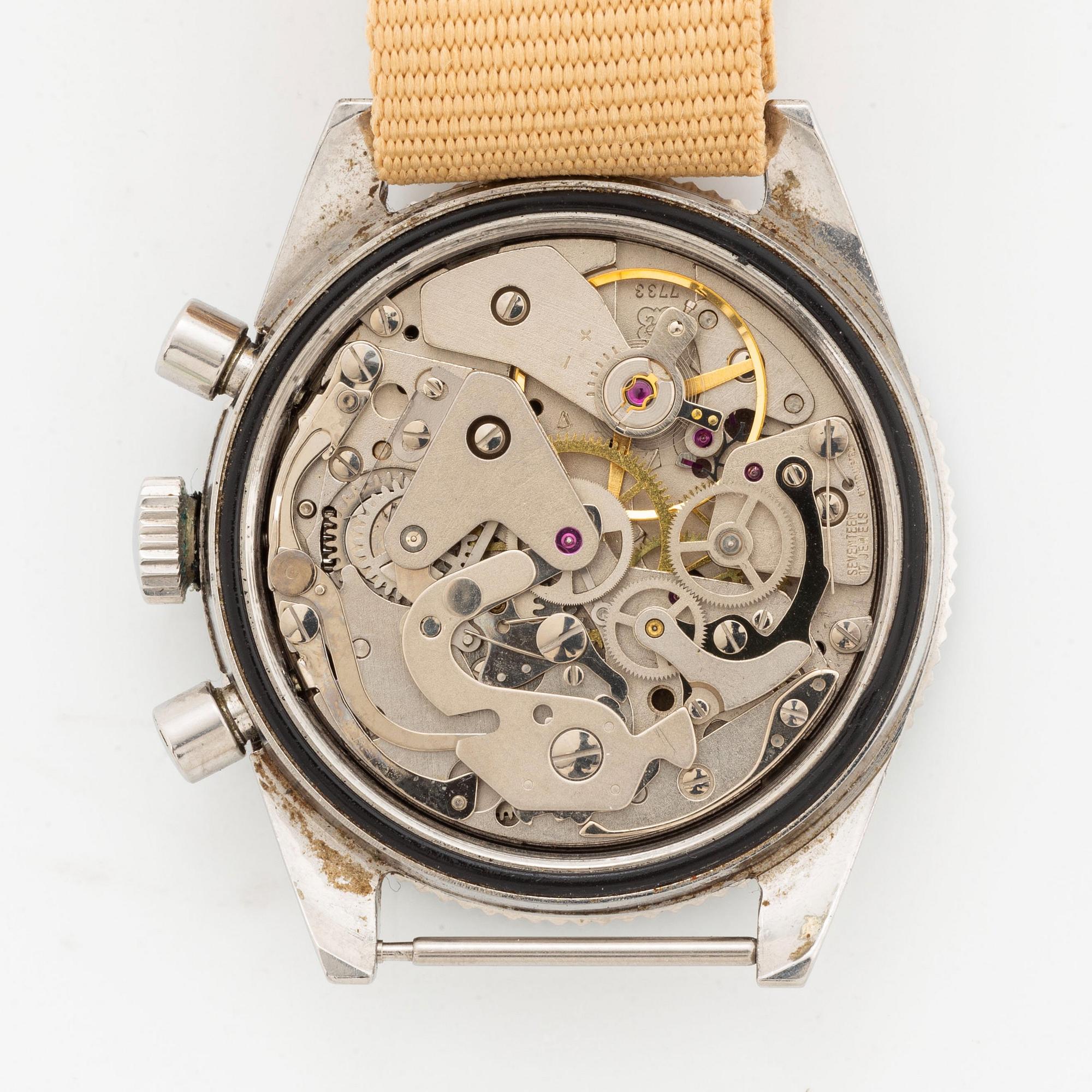 Yema, Yachtingraf, kronograf, "Patent Pending Dial".