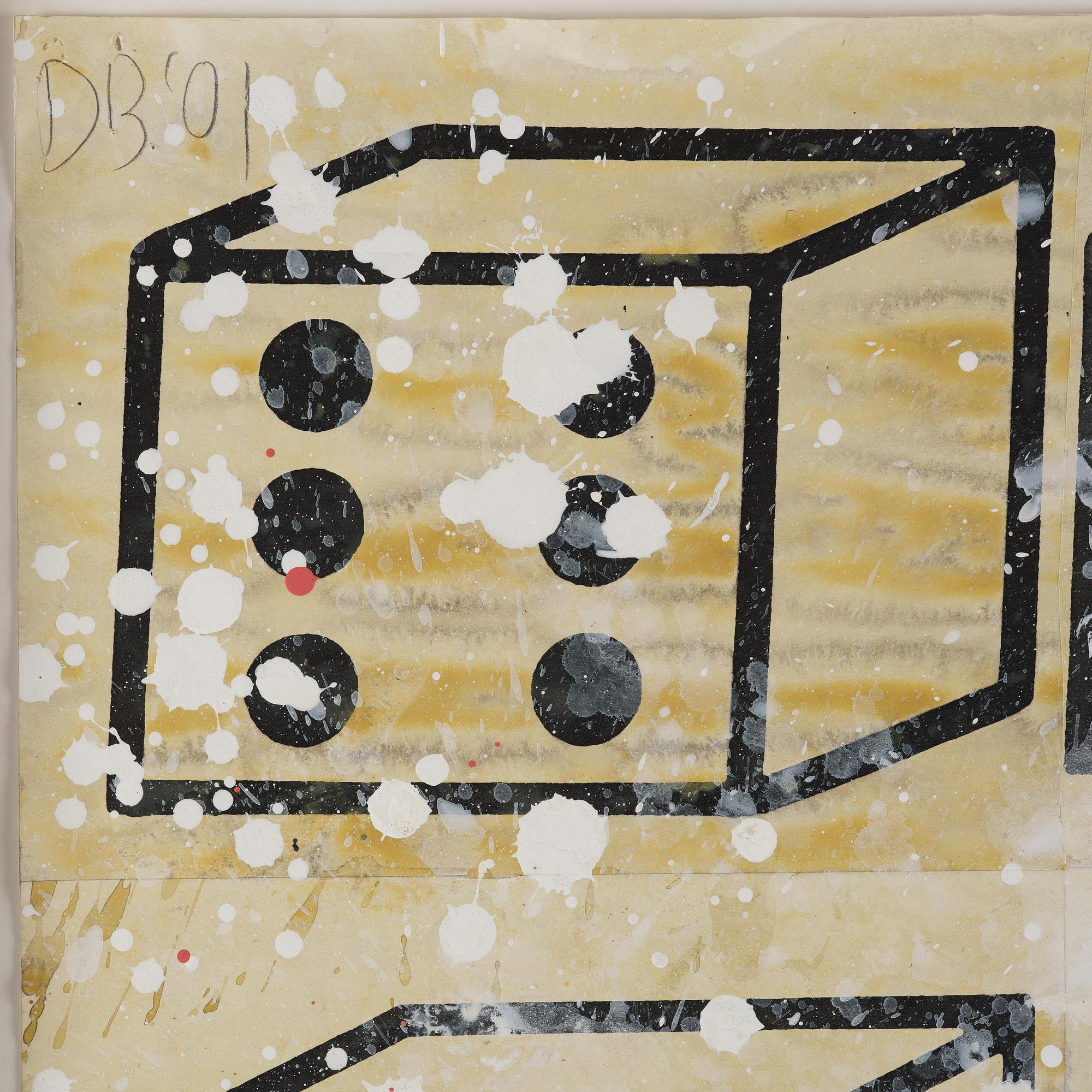 Donald Baechler, Untitled (Flower).