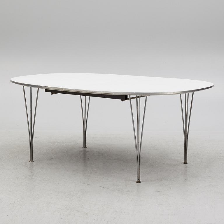 Piet Hein & Bruno Mathsson, table, "Superellipse" Fritz Hansen, Denmark.