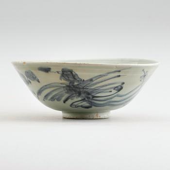 SKÅL, keramik, Kina, sannolikt Ming 1368-1644.