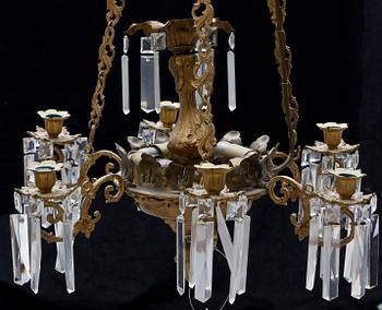 LJUSKRONA, nyrokoko, 1800-talets andra hälft. H 67.