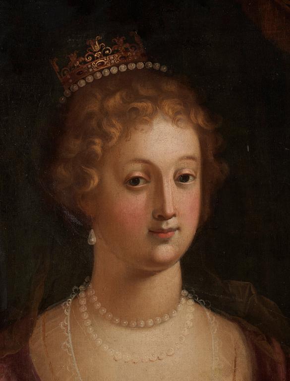 Flemish school 16th/17th Century, Judith with the head of Holofernes.