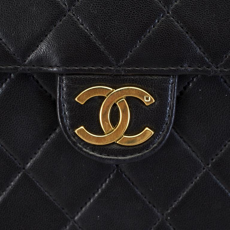 A Chanel handbag.