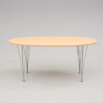 SOFFBORD, "Superellips", Bruno Mathsson och Piet Hein, 1900-talets andra hälft.