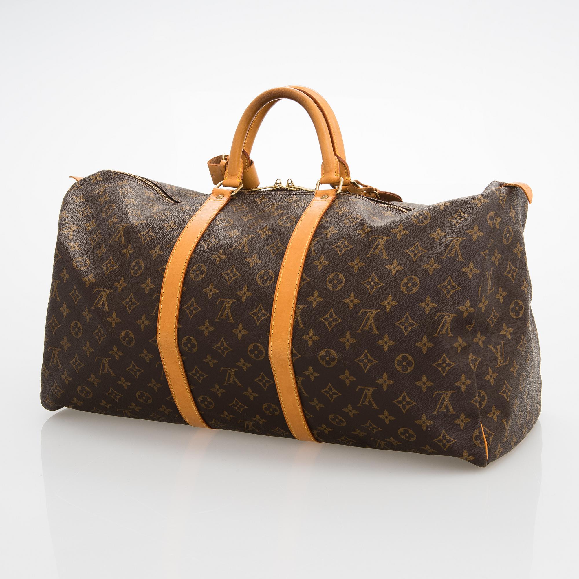 Louis Vuitton, A Monogram canvas 'Keepall 55' Bag.