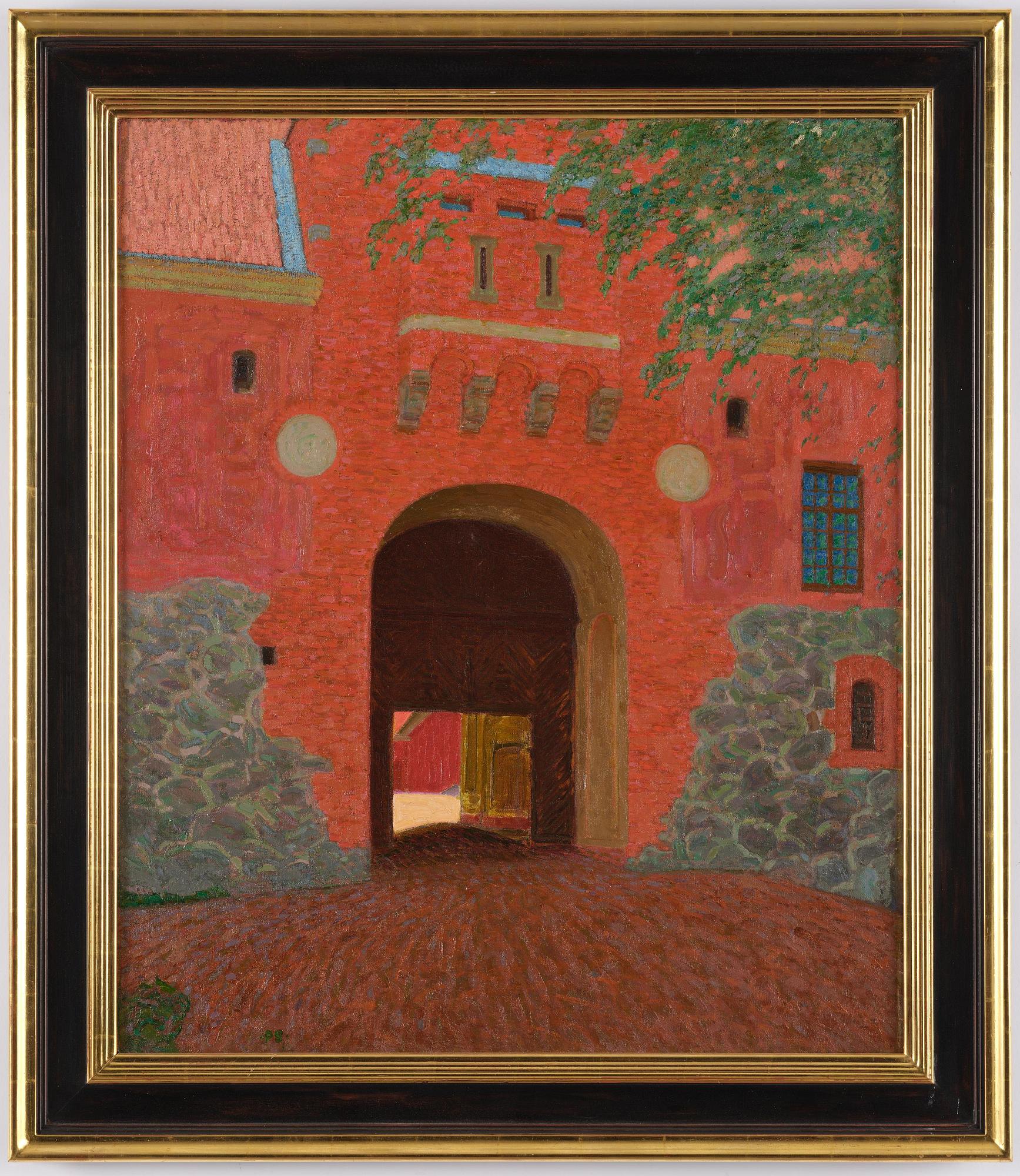Pelle Swedlund, "Porten, Gripsholm" ("The Gate, Gripsholm").