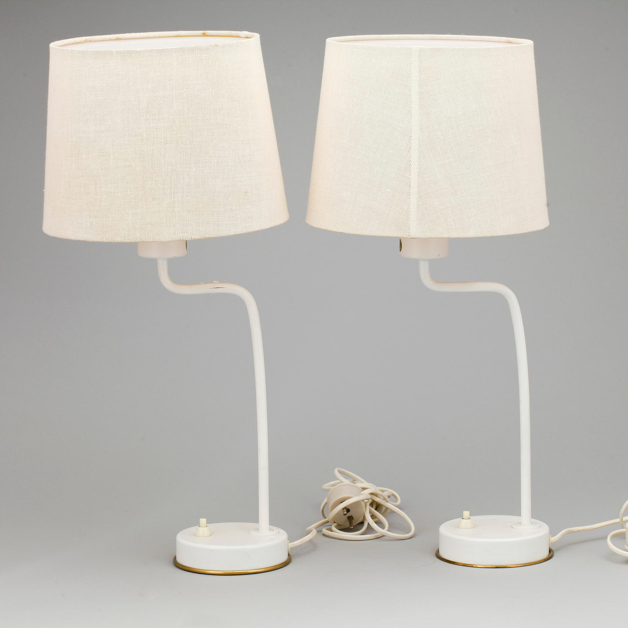 BORDSLAMPOR, ett par, "B88", Hans-Agne Jakobsson,