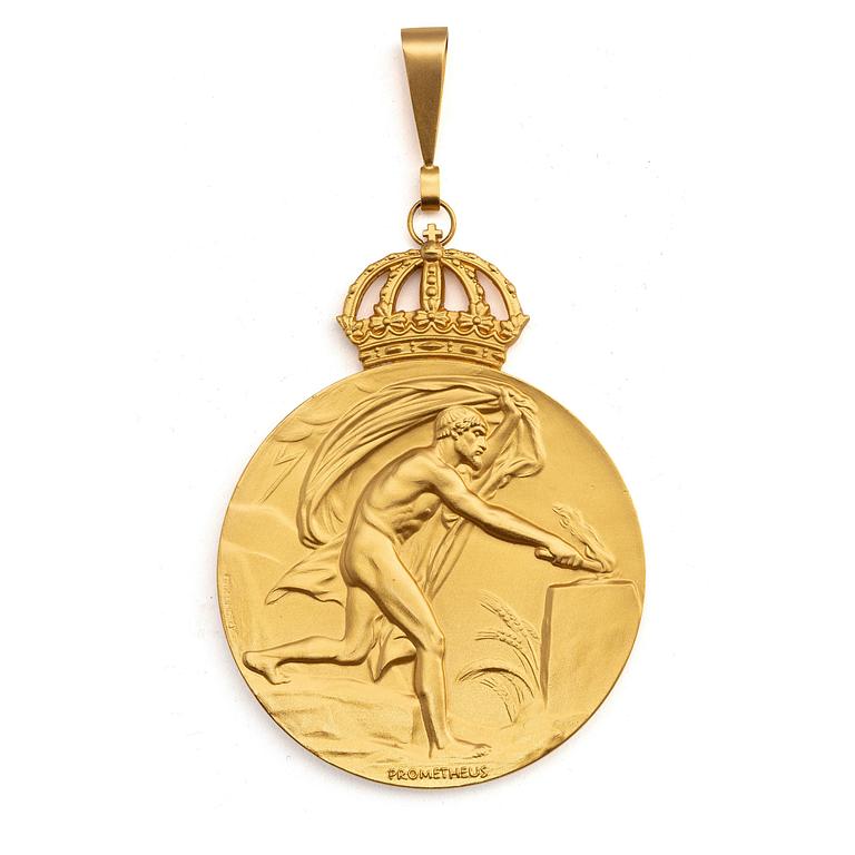 The Royal Swedish Academy of Engineering, gold medal. Awarded to Professor Bengt Kasemo in 2007.