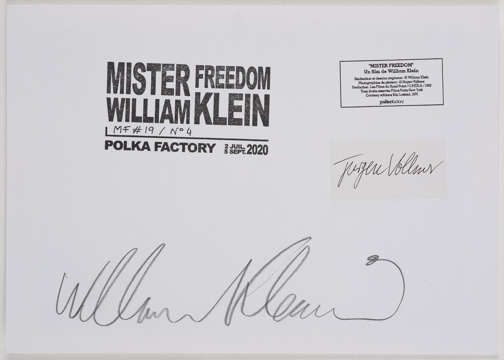 William Klein, ”Mister Freedom koffert - full set edition”, 2020.