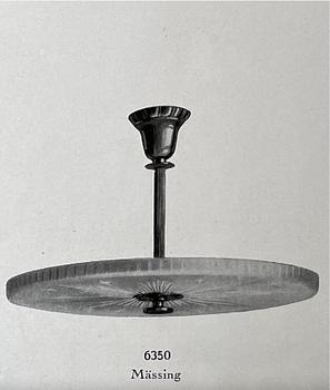 Harald Notini, a ceiling lamp, model "6350", Arvid Böhlmarks Lampfabrik.