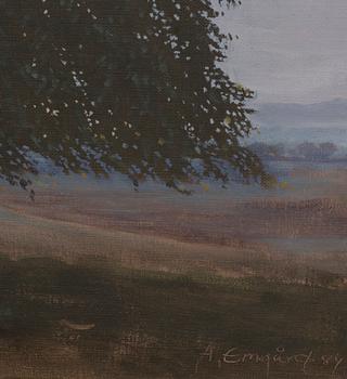 ANDERS EMGÅRD, olja på duk, signerad och daterad 84.