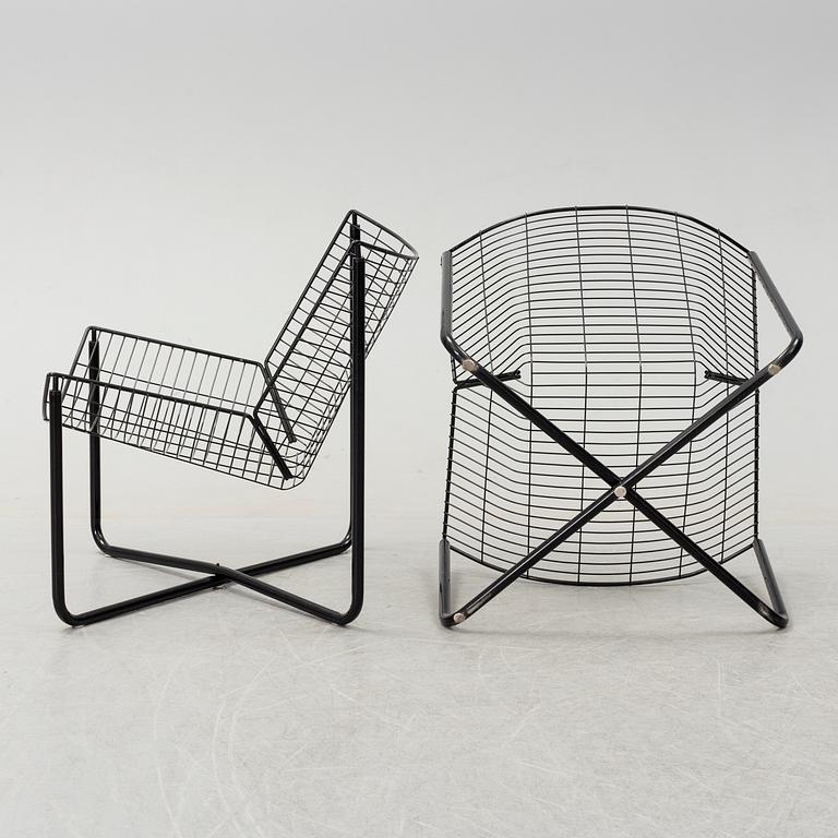 A pair of 'Järpen' easy chairs by Niels Gammelgaard for IKEA.