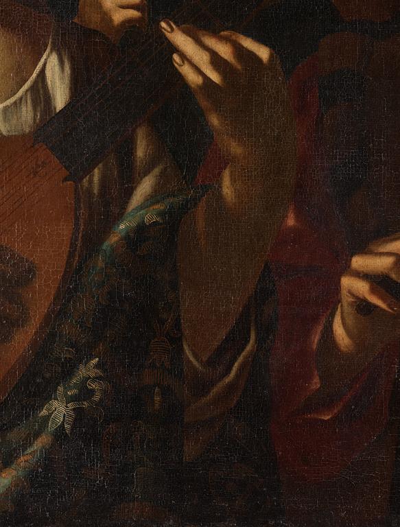 Caravaggio (Michelangelo Merisi da Caravaggio) Hans efterföljd, Musicerande sällskap.