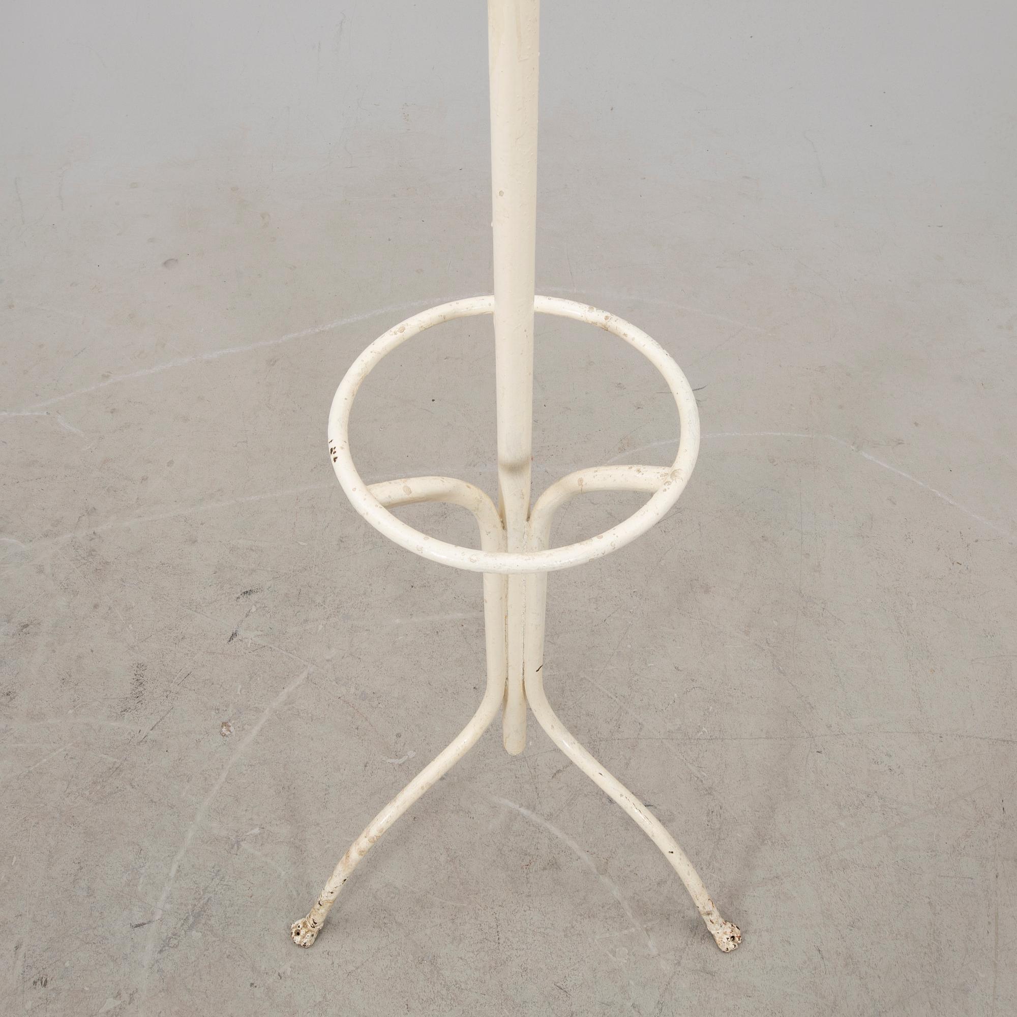 A 20th century iron coat hanger.