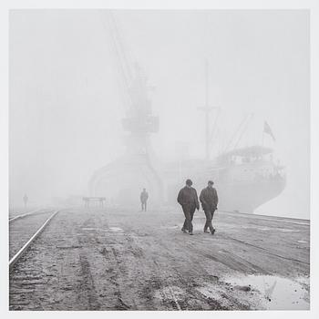 Ismo Hölttö, Katajanokan satama, Helsinki 1966".