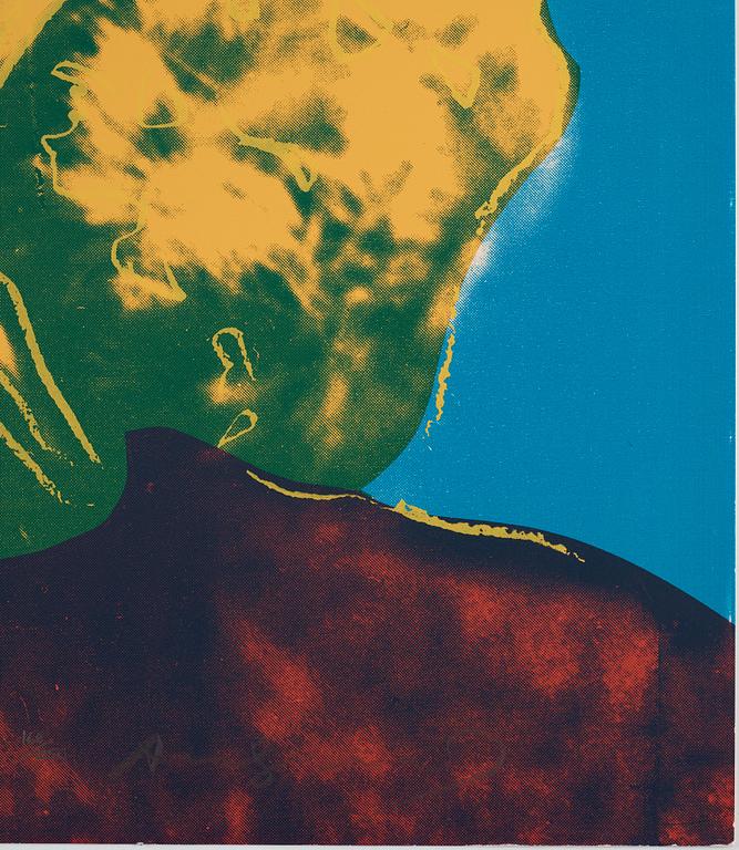 Andy Warhol, "With Hat", ur: "Ingrid Bergman".