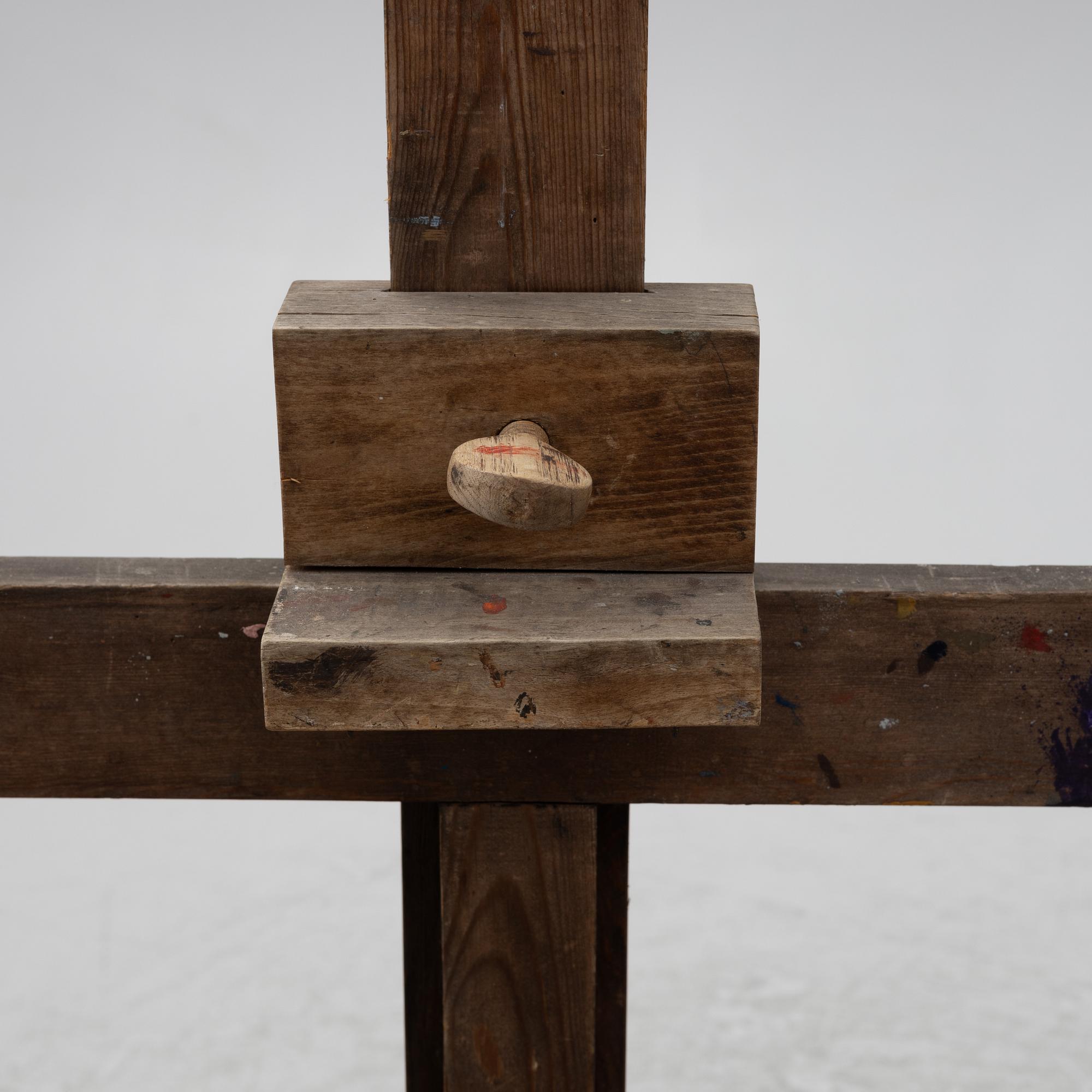 Easel, around the year 1900.