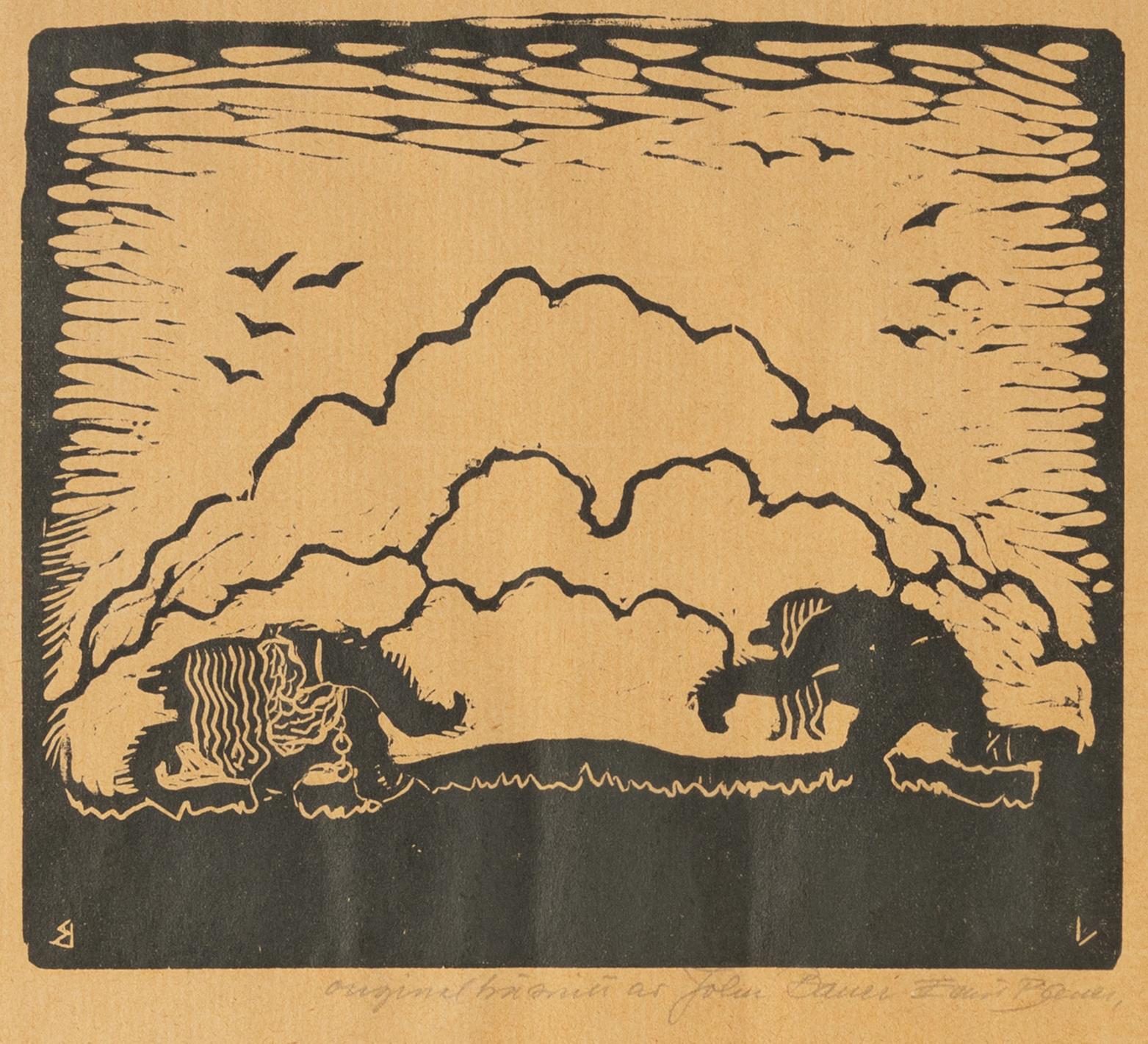 John Bauer, Två troll.