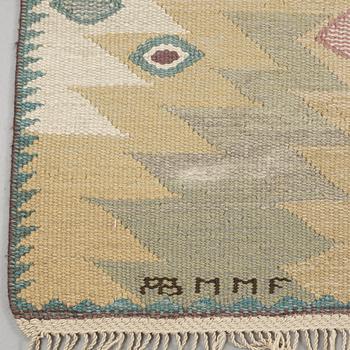CARPET. "Tånga, ljus". Tapestry weave. 294 x 209 cm. Signed AB MMF BN.
