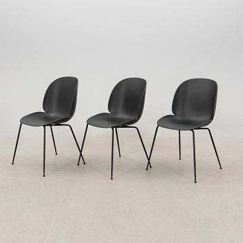 GamFratesi, chairs 6 pcs, "Beetle Dining Chair" for Gubi. Denmark 21st century.