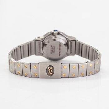 Cartier, Santos Ronde, wristwatch, 24 mm.