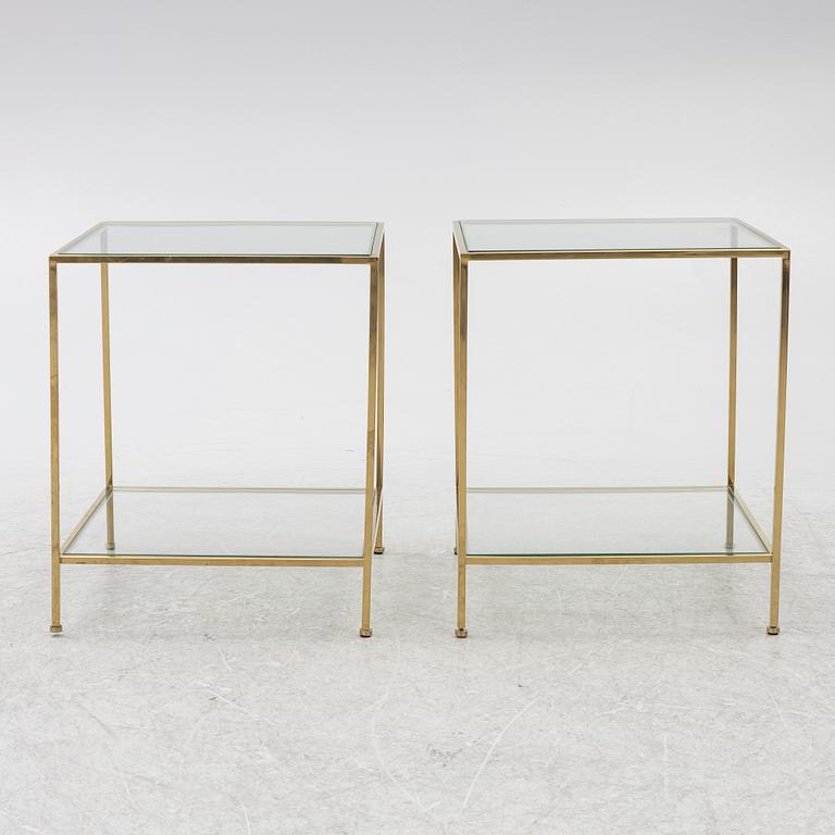 A pair of 'Wing' sofa tables, Ruth & Joanna, contemporary.
