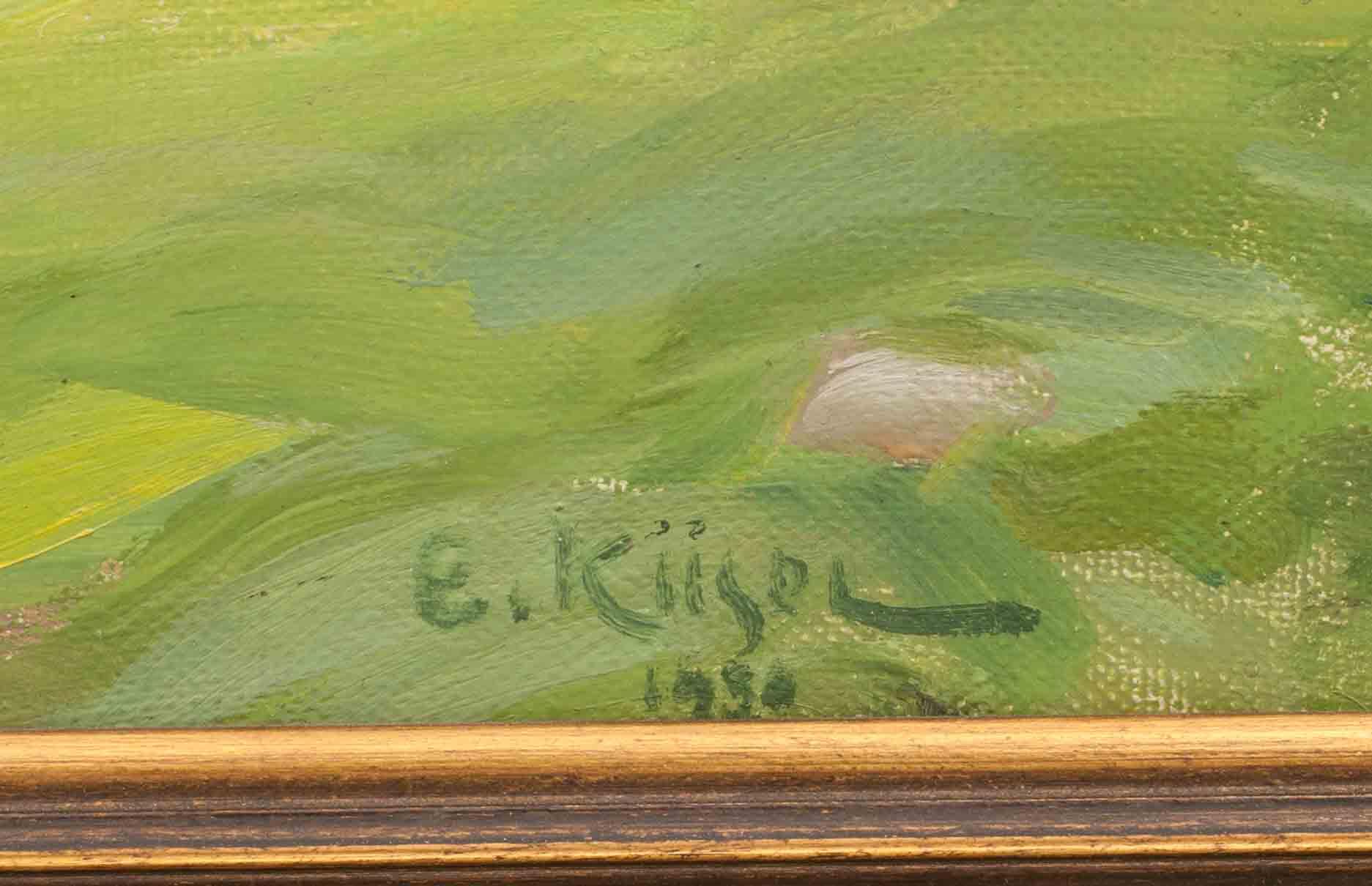ERNST KÜSEL, olja på duk. Signerad och daterad 1920.
