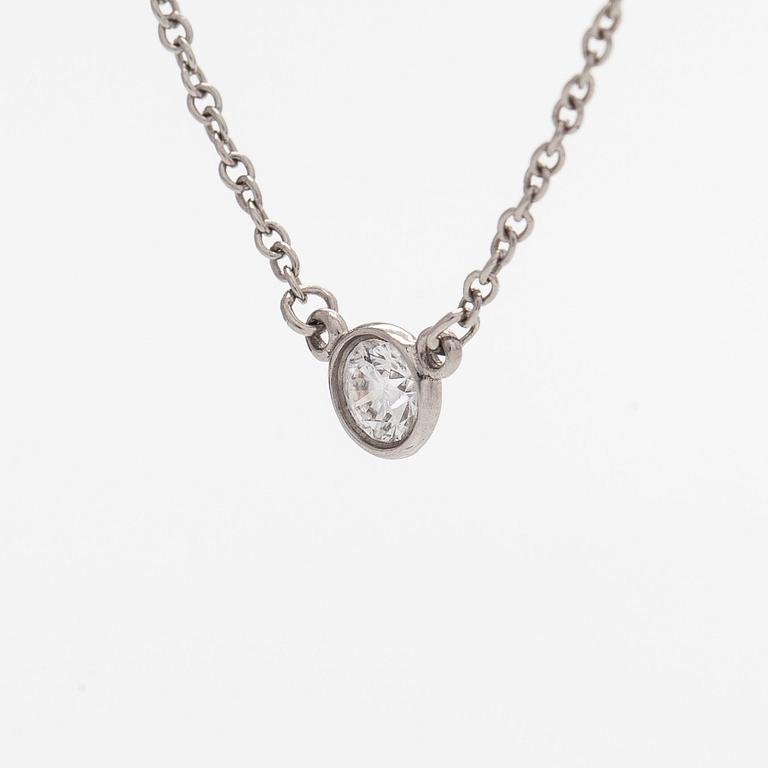 Tiffany & Co, Elsa Peretti, kaulakoru, "Diamonds by the Yard", platinaa ja timanttia.