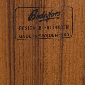 Bertil Fridhagen, a teak sideboard, Bodafors, Sweden, second half of the 20th century.