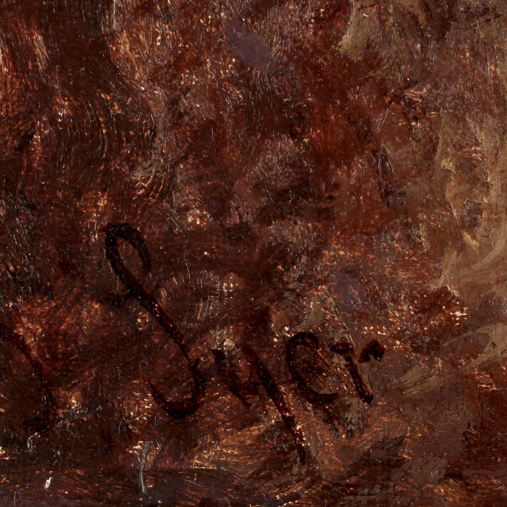 JOHN II SYER, tillskr, olja på duk, sign.