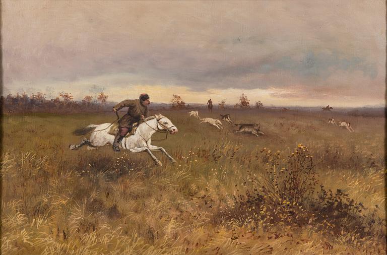 RYSK KONSTNÄR, 1900-talets början, olja på duk, ej signerad.
