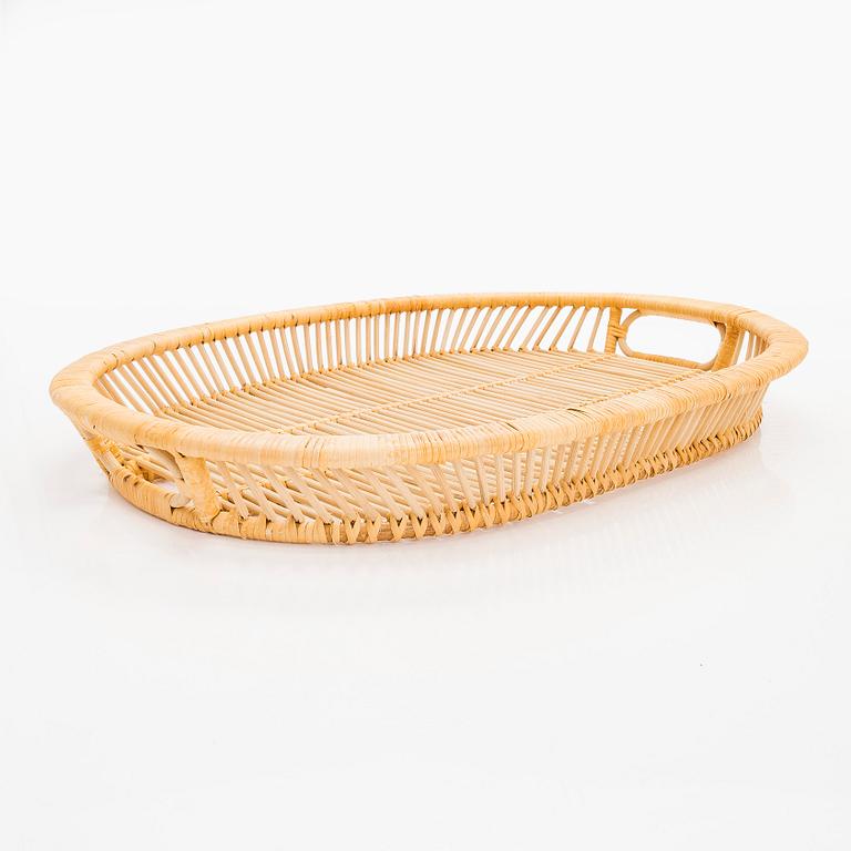 A mid-20th century serving tray, retailer Artek.