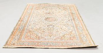 A rug, Oriental, silk, Ca. 151x95 cm.