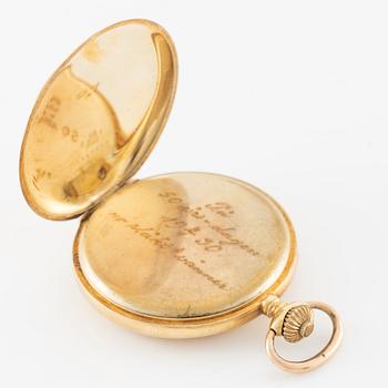 Fickur, Viking, 14K guld, 51 mm.