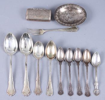 PARTI SILVER, 12 delar, ca 590 g.