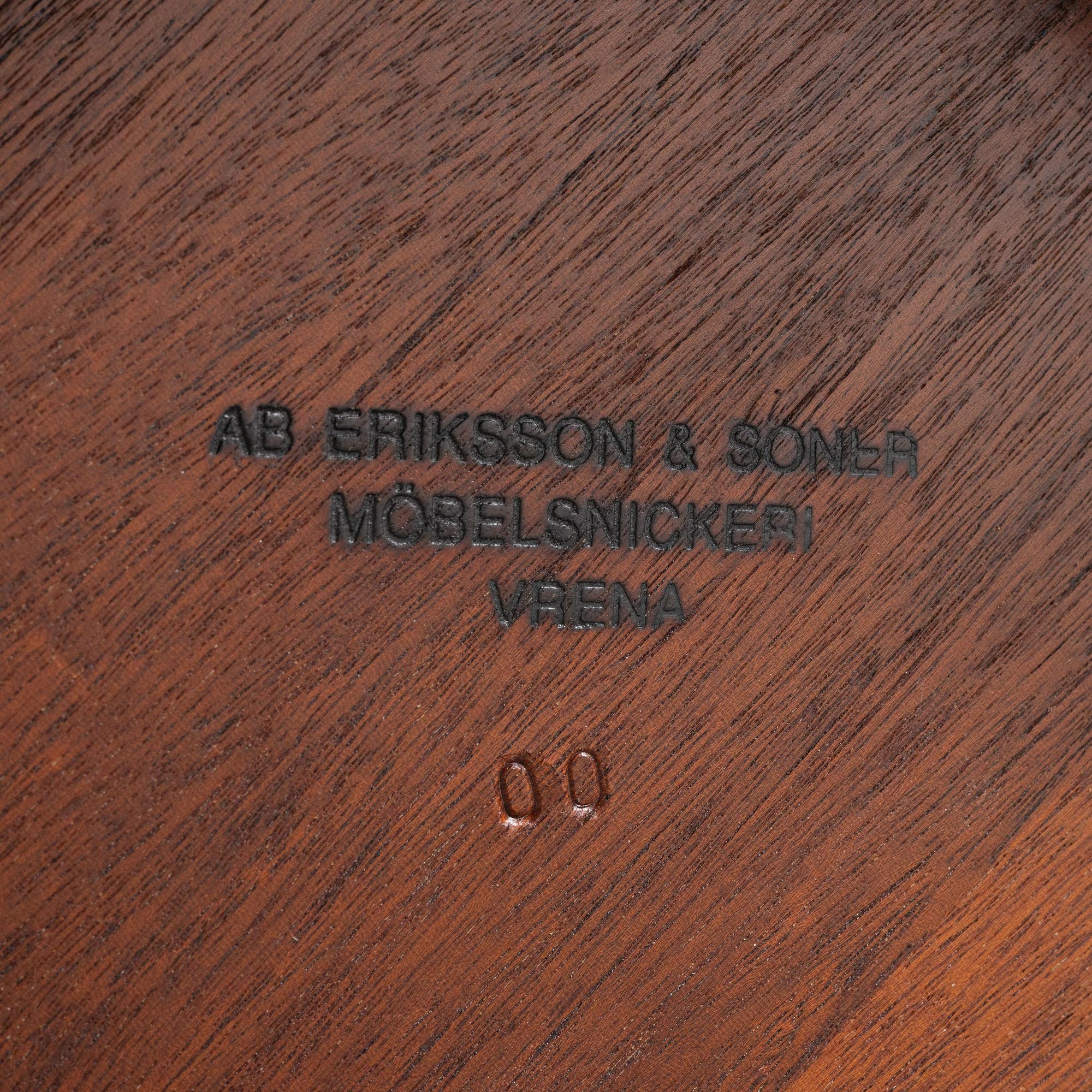 Josef Frank, a model 2139 coffee table, Firma Svenskt Tenn, after 1985.