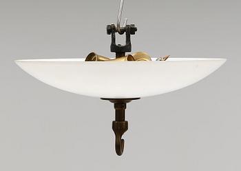 TAKPLAFOND, glas, 1900-talets mitt. Höjd ca 20 cm.